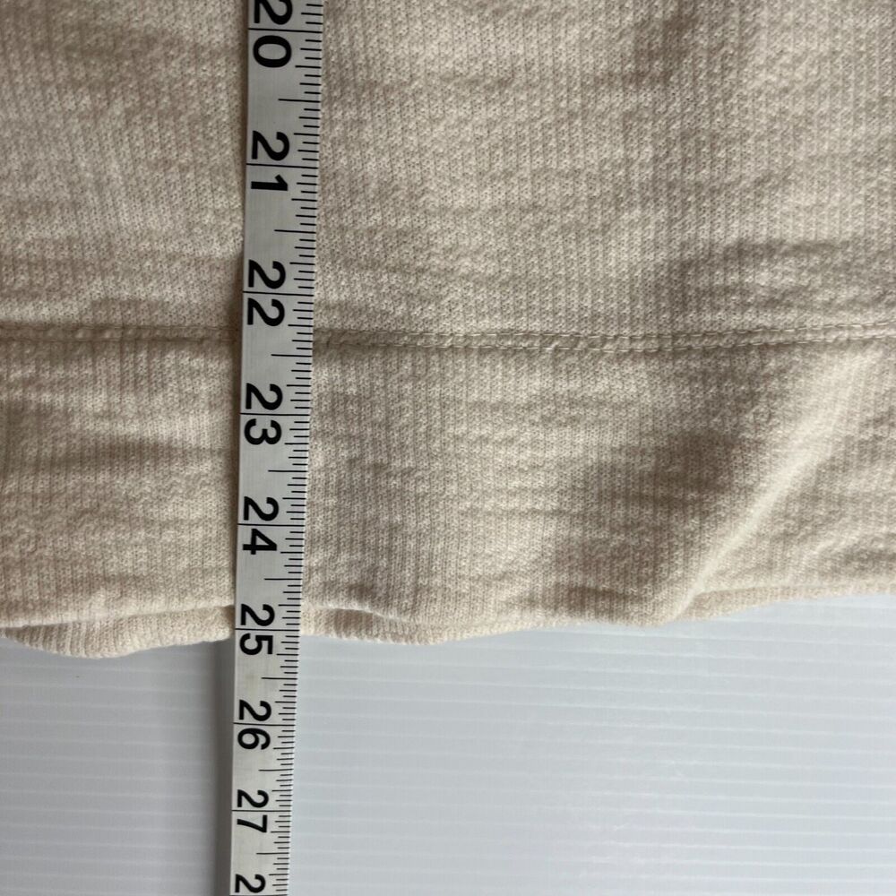 J. Crew 100% Cotton Boxy Womens Beige Pullover Shirt Sz Small - Picture 6 of 7